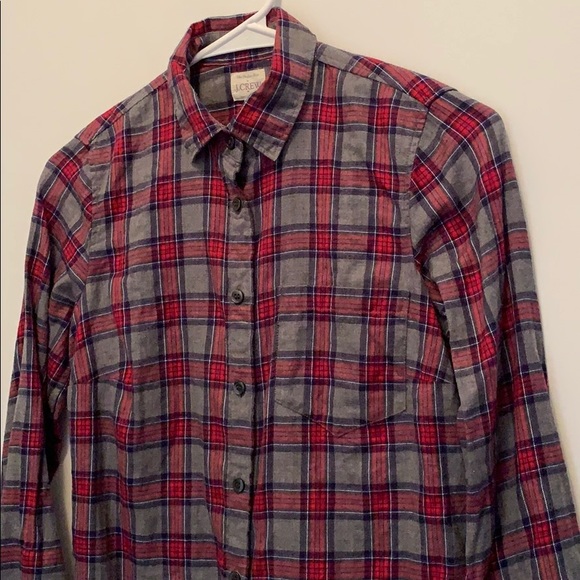 J Crew Button Front Top XXS NWT - Picture 3 of 5